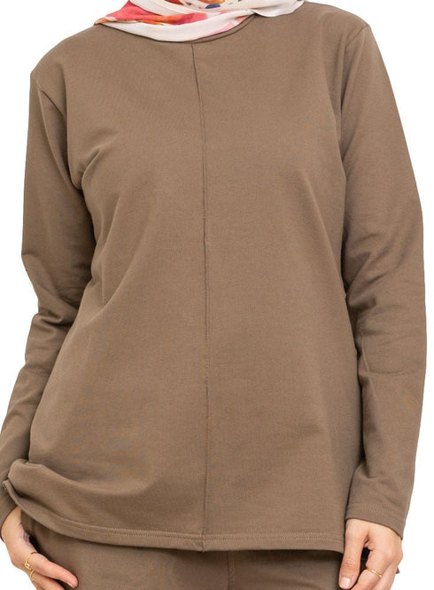 Coffee S - Melton Suit - Khotwh